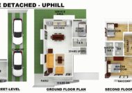 Serenis Single Detached Uphill Floor Plan